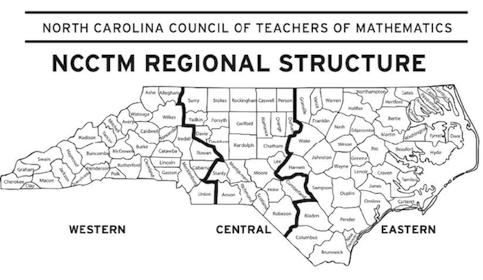 Image of Map of NC